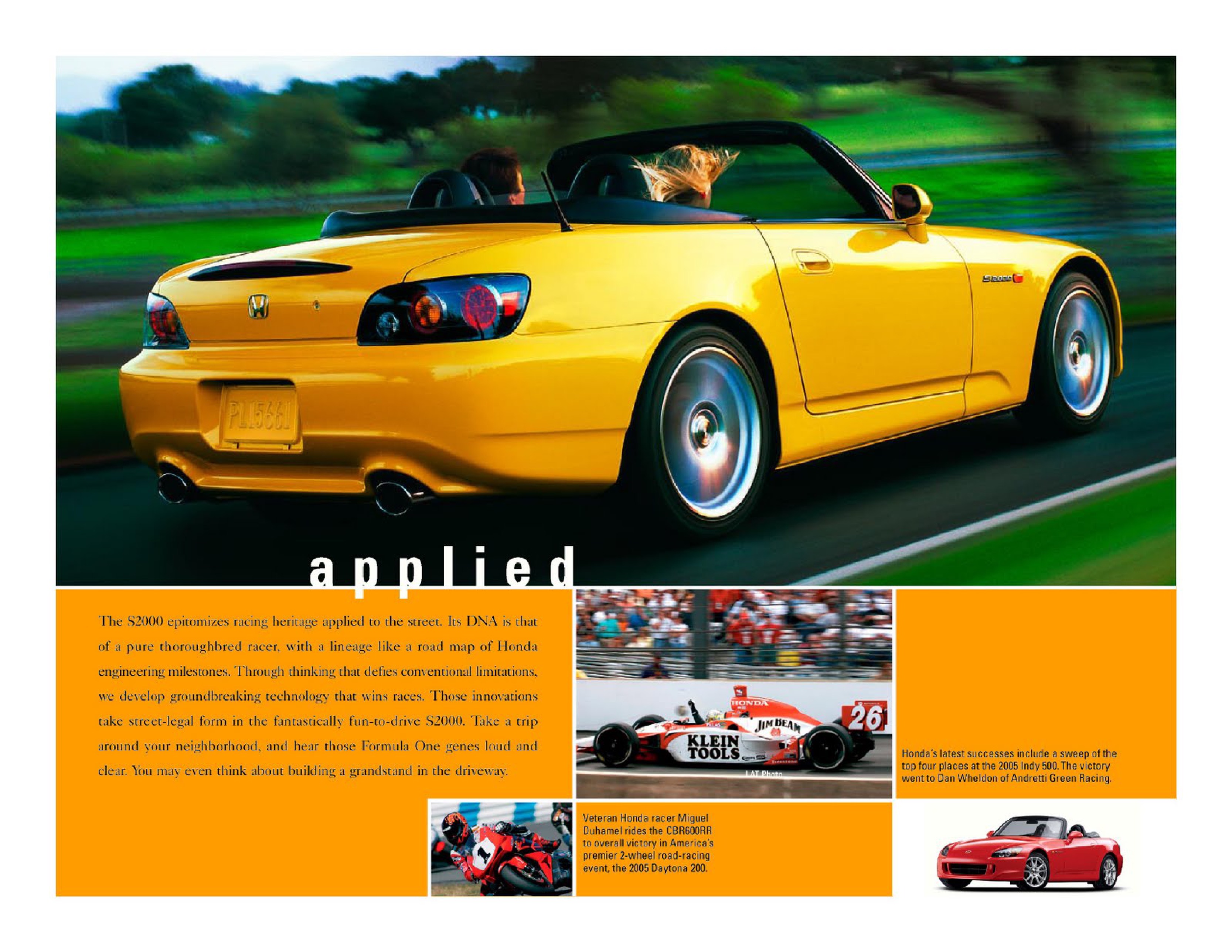 2006 Honda S2000 Brochure Page 7